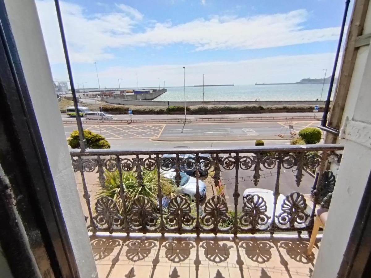 Sea View Studio Flat With Balcony, Parking Dover Exterior photo